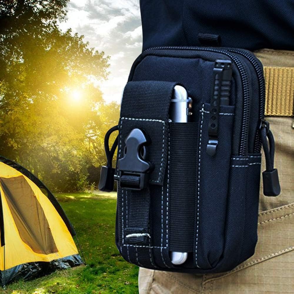 Phone Accessories Holder - Pochette tactique Molle pour ceinture, sac