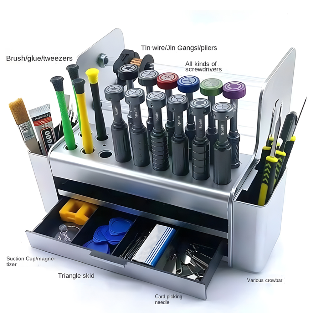 Phone Accessories Cabinet - Support de bureau, armoire à outils