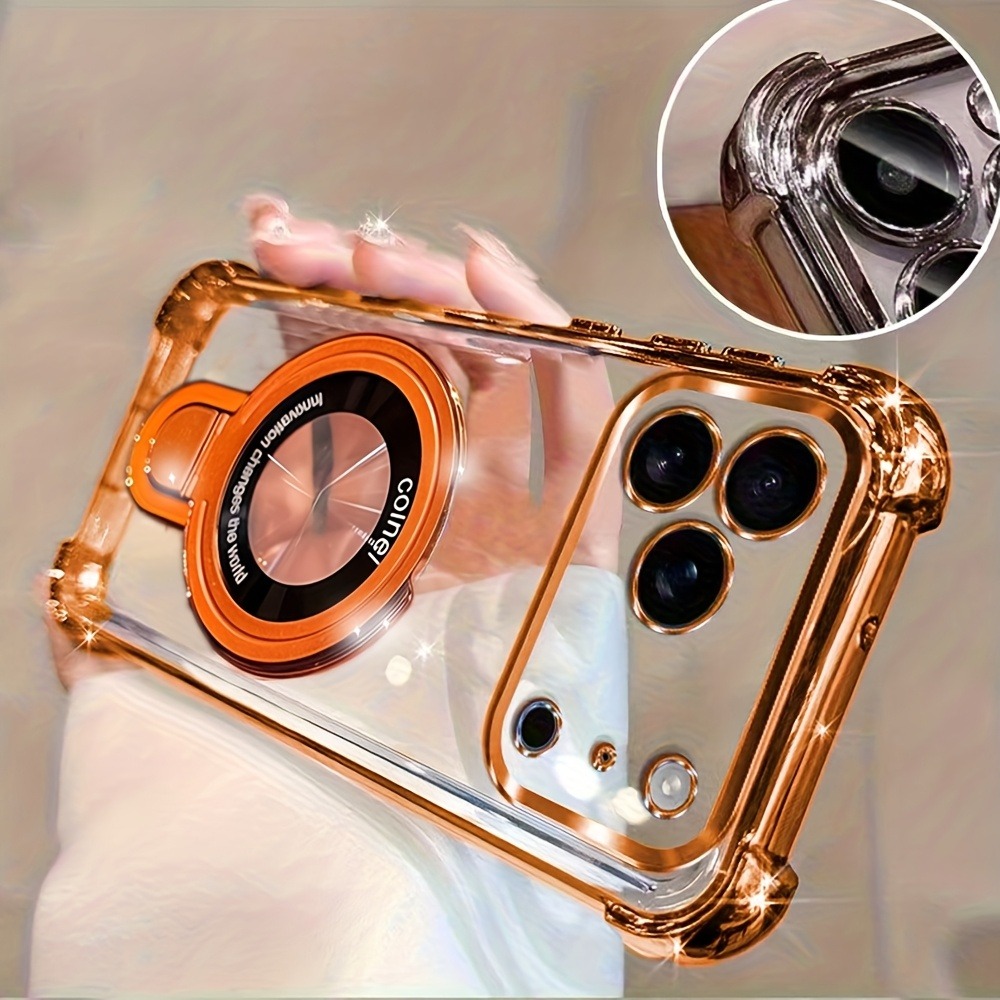 Phone Accessories Holder - Étui de téléphone de luxe transparent
