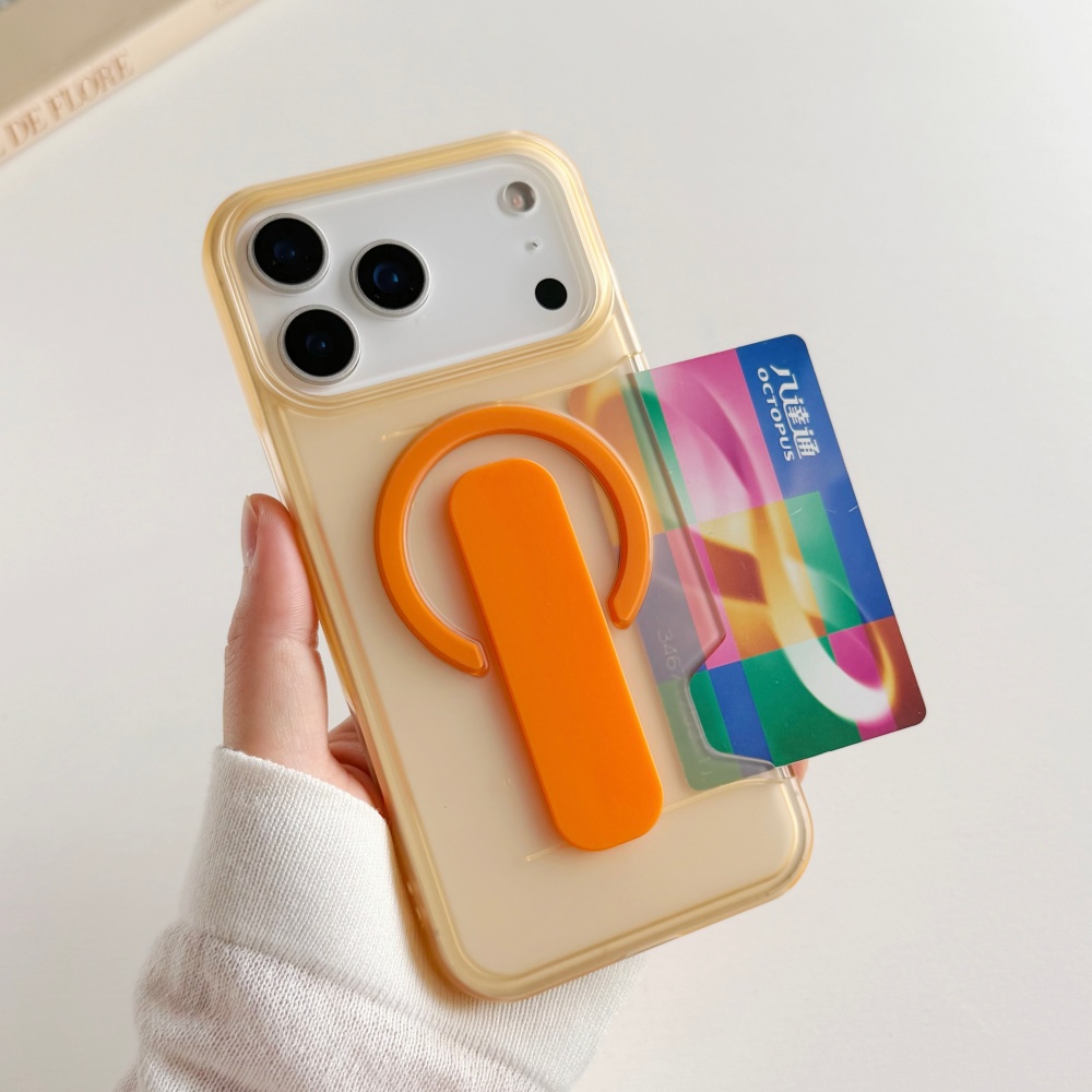 Phone Accessories Holder - Étui de téléphone magnétique MagSafe transparent