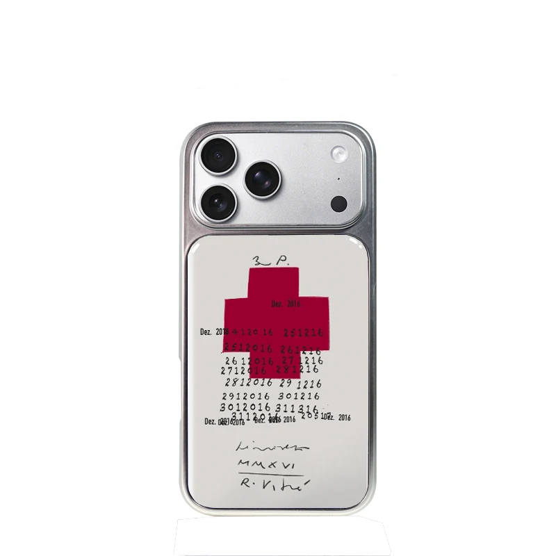 Retro Handset Phone - Coque de téléphone rétro rouge croix