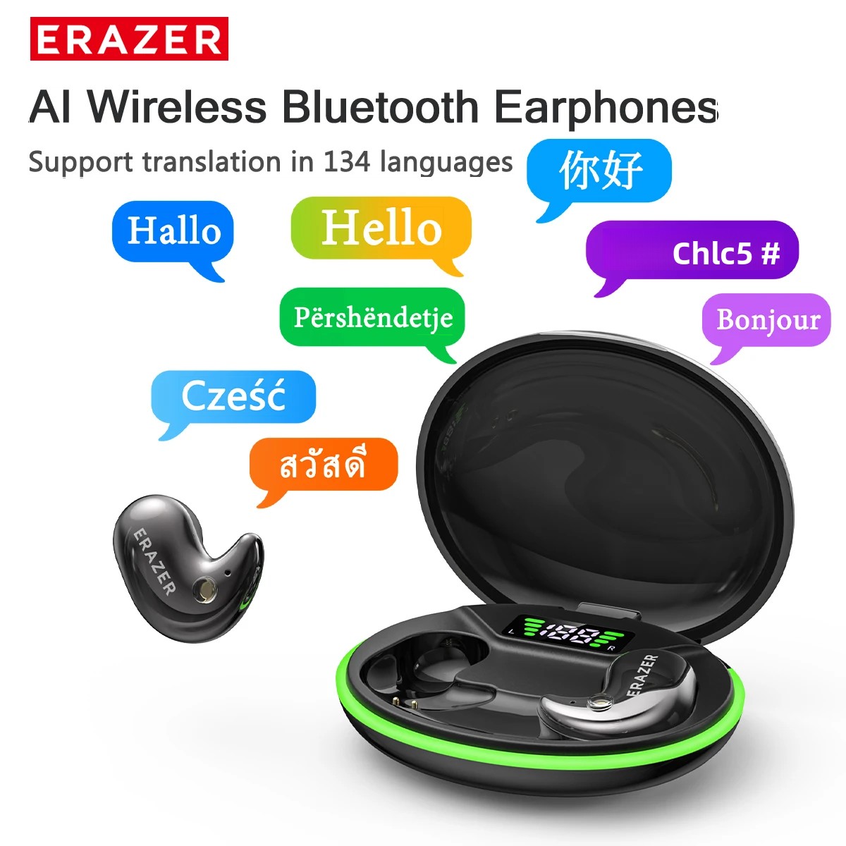 Bluetooth Earphone Tws - Écouteurs intra-auriculaires Bluetooth EARZER XF58 avec