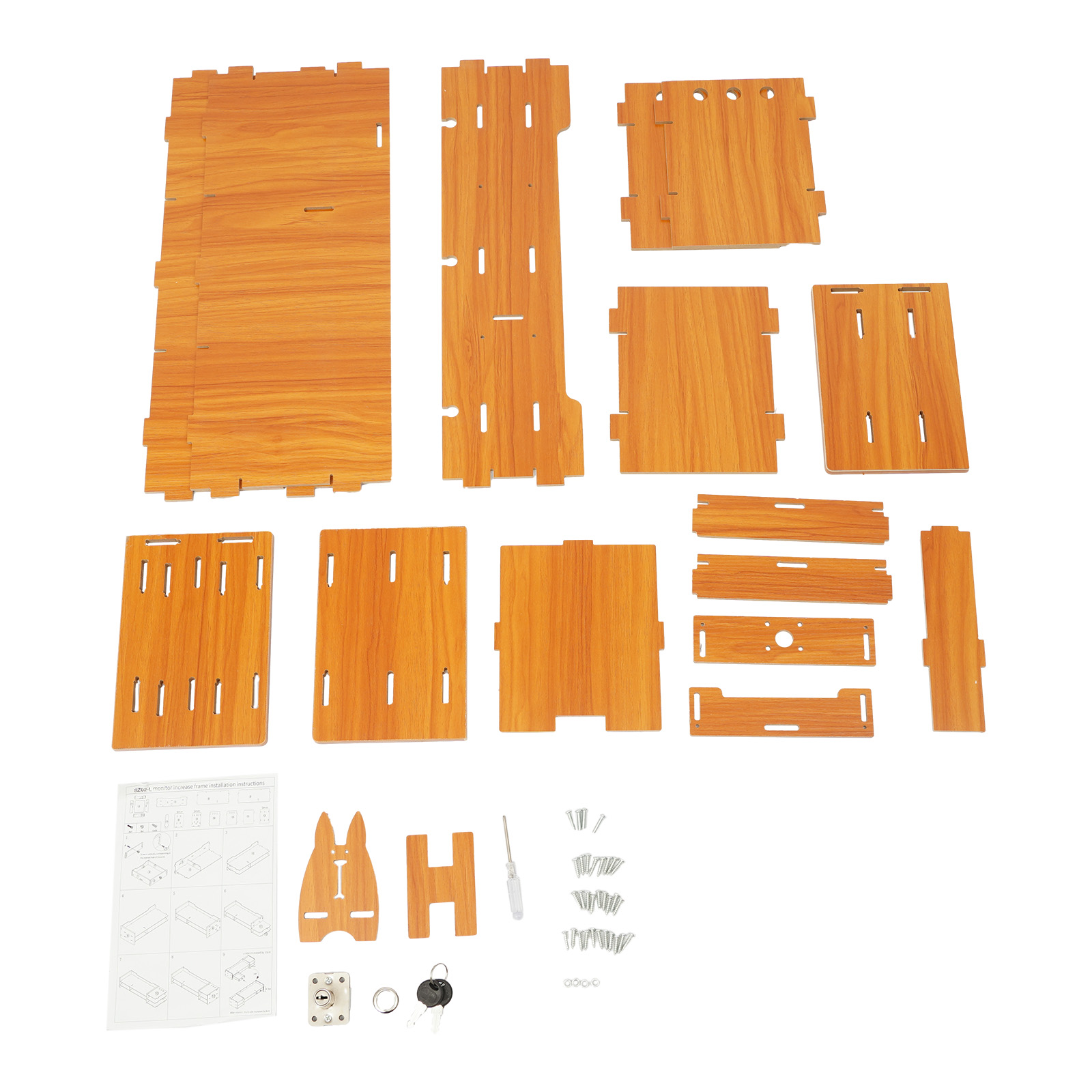 Phone Accessories Cabinet - Support d'écran ergonomique en MDF avec