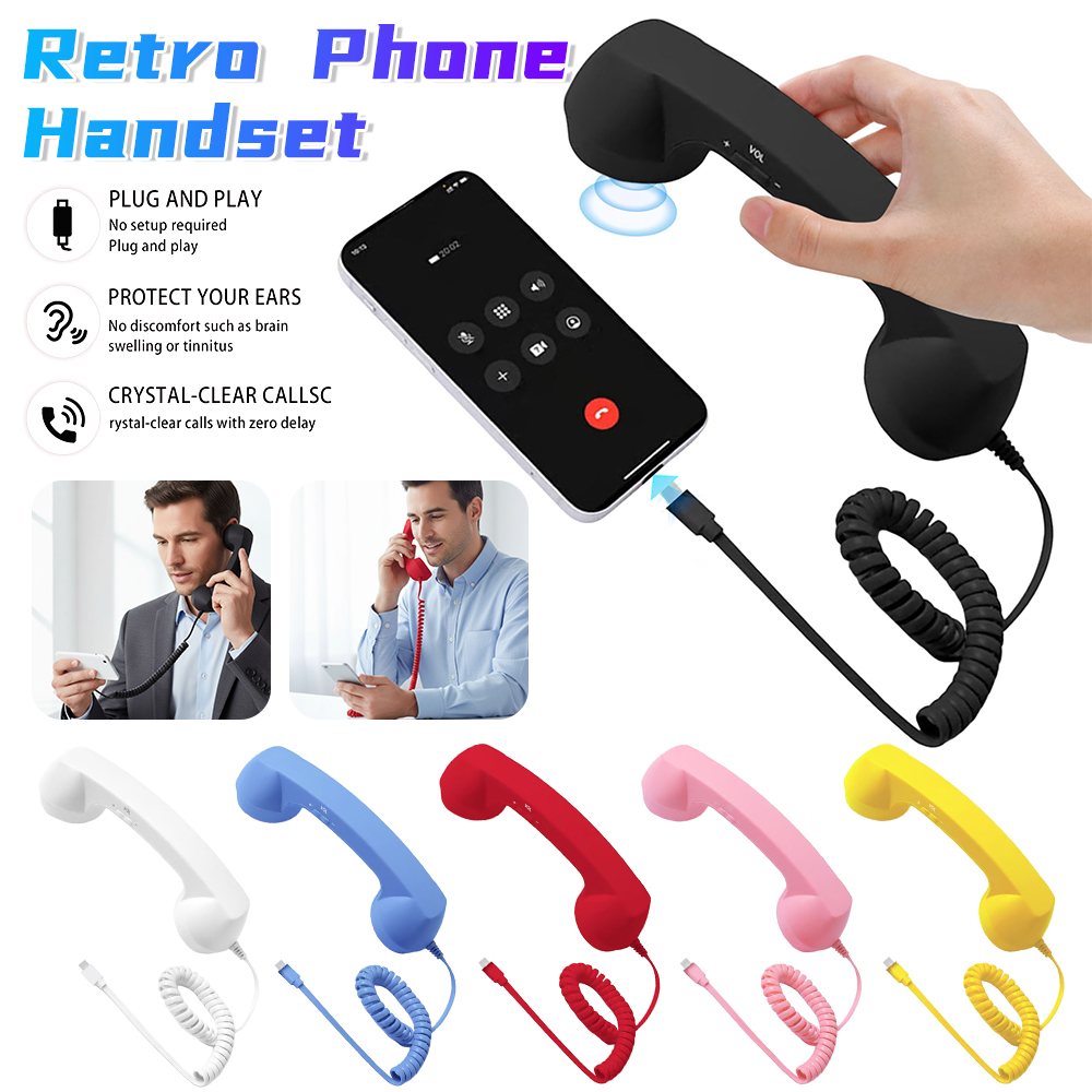 Combiné téléphonique rétro uni - Retro Handset Phone avis et prix
