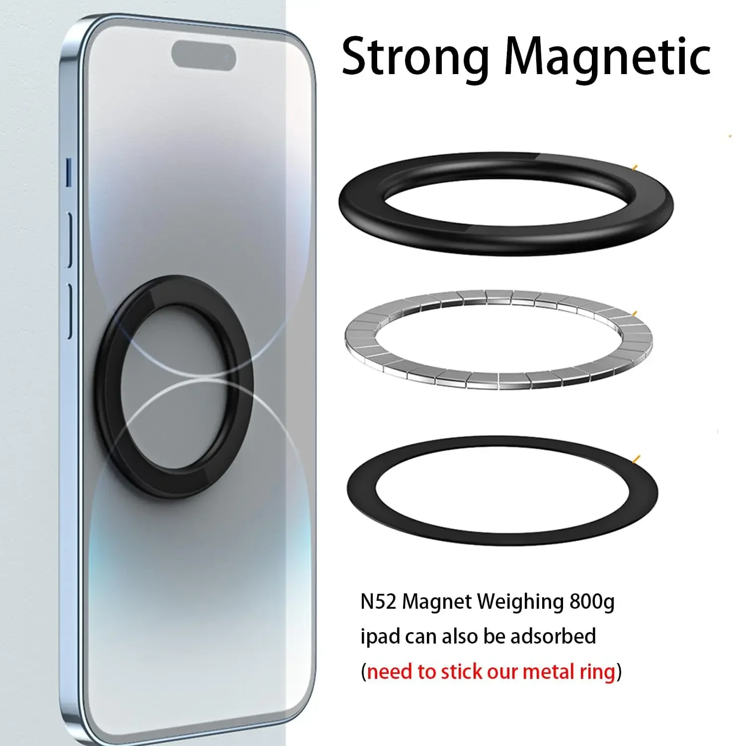 Support magnétique adhésif pou - Phone Accessories Holder avis et prix