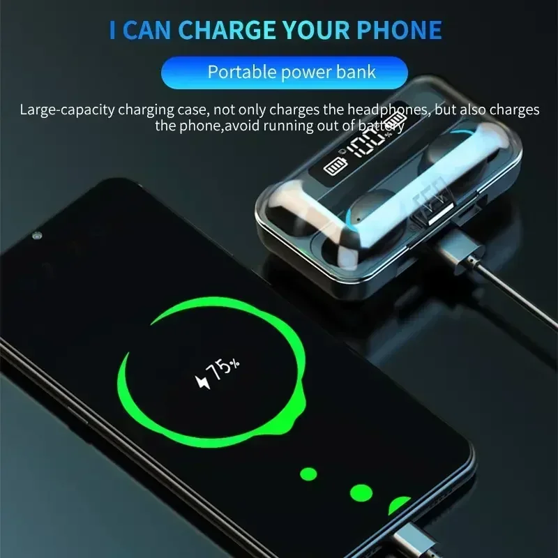 Écouteurs sans fil F9 TWS, éco - Bluetooth Earphone Tws avis et prix