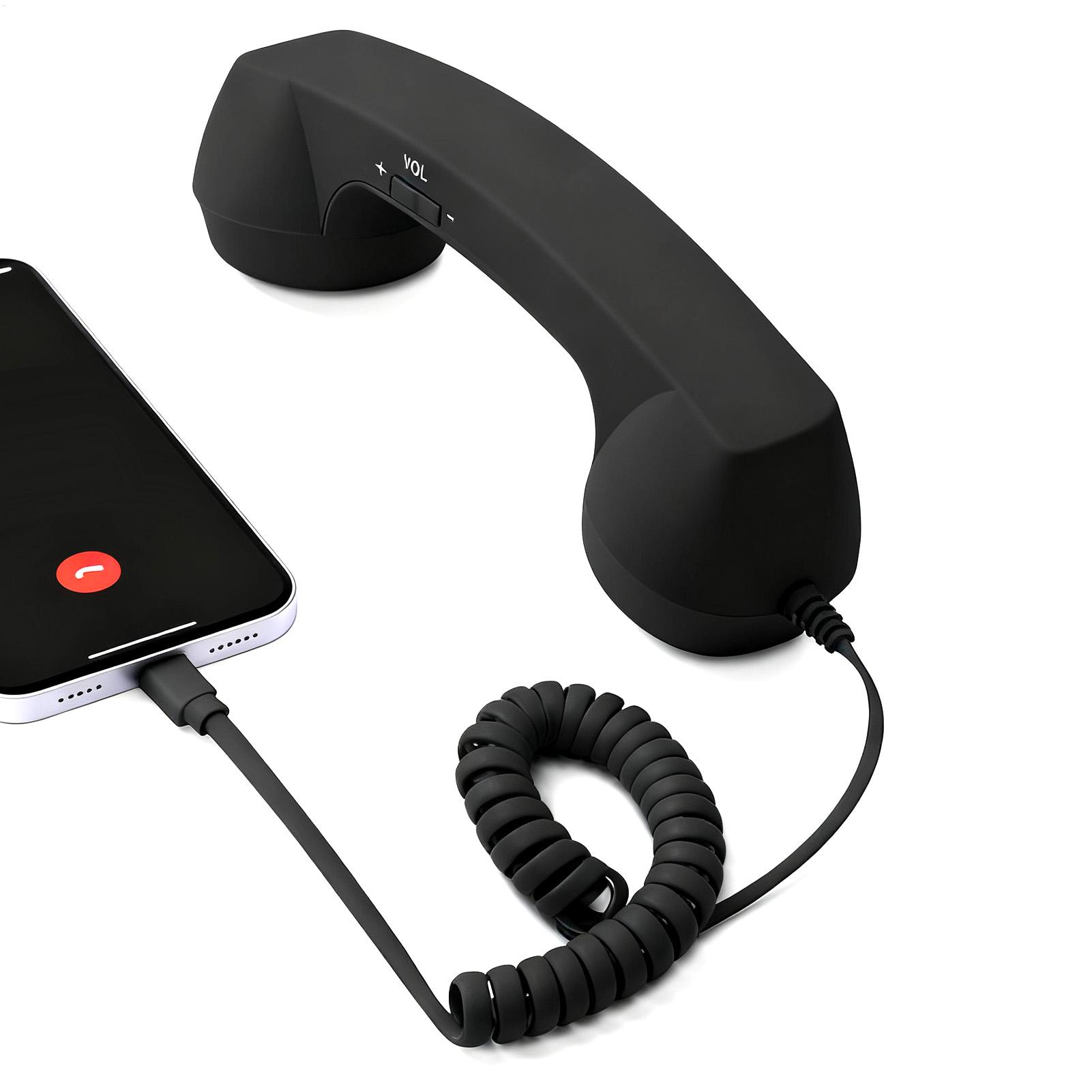 Combiné de téléphone rétro typ - Retro Handset Phone avis et prix