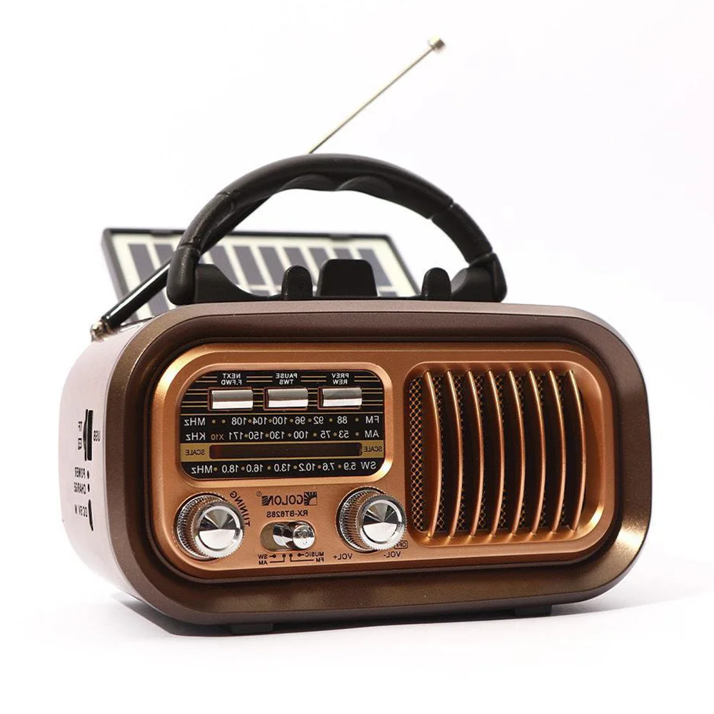 Mini Radio en bois avec pannea - Retro Handset Phone avis et prix