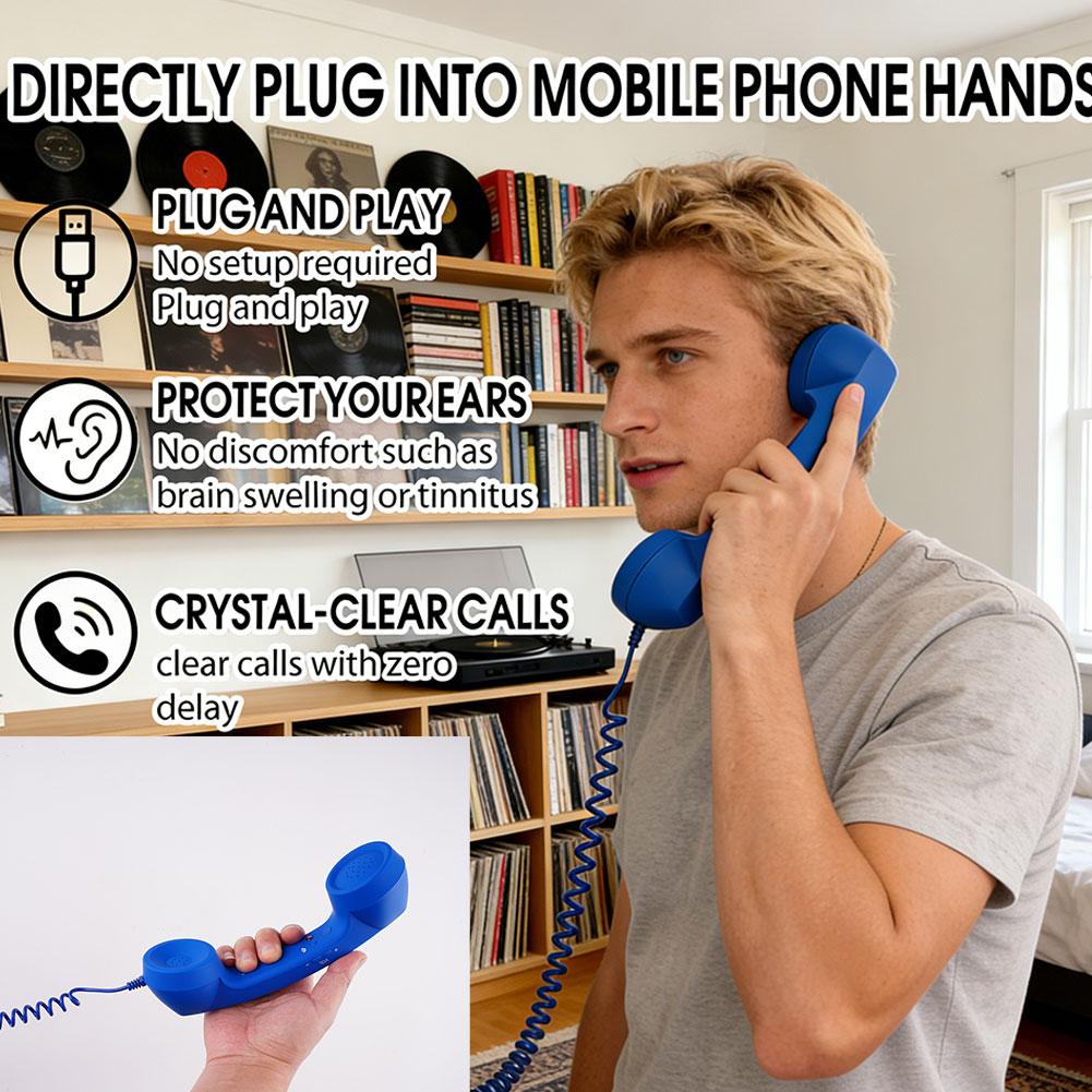 Microphone rétro de type C pou - Retro Handset Phone avis et prix